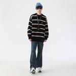 Свитер унисекс FIDO DIDO, розово-красный (утепленный, с флисовой подкладкой) - фото 4