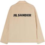 JIL SANDER Куртка с принтом логотипа, Sand - фото 3