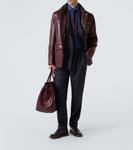 Кожаные дерби Brunello Cucinelli, Dark Chili - фото 2