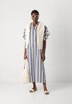 Платье-рубашка STRIPED CAFTAN DRESS GANT, темно-синий - фото 5