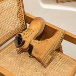 CHIBANG Martin Boot Unisex, Землянисто-желтый Утепленный на флисе с эффектом увеличения роста - фото 6