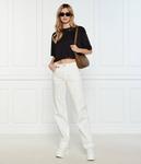 Футболка в торроне Cropped fit Pinko, черный - фото 2