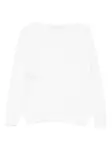 Свитер с вырезом лодочка D.Exterior, белый - фото 2