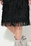 Юбка MIAMODA FRINGED ELASTIC WAIST, Black - фото 6