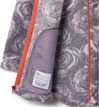 Columbia девочки West Bend Printed Full Zip, Shale Purple Rosecity - фото 3