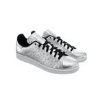 Кроссовки Стэн Смит Adidas, серебряный - фото 3