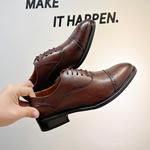 Туфли мужские низкие Shupate, коричневый - фото 14