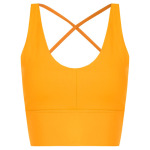 Спортивный топ Born Living Yoga Seia Medium-High Support, оранжевый - фото 3