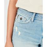 Шорты Superdry Vintage Mid Rise Slim, серый - фото 2