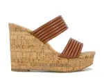 Cailyn Wedge Сандалии Kenneth Cole New York, Cognac - фото 2
