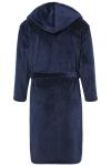 JP1880 Длинный халат в цвете navy - фото 2