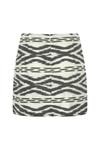 Юбка Tiri в белом/черном геометрическом узоре Punicana - фото 3