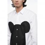 Рубашка с принтом BE@RBRICK Comme Des Garçons, White - фото 3