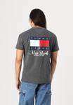 Футболка с принтом HERITAGE FLAG TEE Tommy Jeans, черный - фото 2