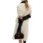 Рибленый кашемировый поло MIU MIU, Natural - фото 5