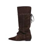 CAOT Ботинки Knee high женские Khaki, Ebony Brown, Black - фото 7