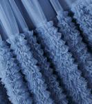 Платье Carlota из тюля с оборками C'era Una Volta, Dusty Blue - фото 2