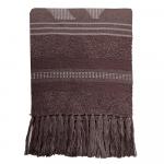 Одеяло crafty maroon Malagoon, коричневый - фото