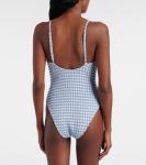 Купальник Suni Simkhai, Blue Hydrangea Gingham - фото 3