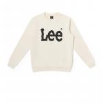 Свитшот мужской цвета айвори Lee, слоновая кость - фото