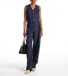 Шерстяной жилет Drill Bottega Veneta, Dark Indigo - фото 2