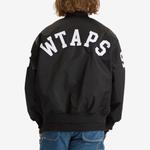 Куртка для стадиона команды Wtaps, черный - фото 3