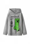Толстовка minecraft Two Soon, Grey Melange - фото 2