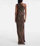 Платье с одним плечом Athena Arrowhead Rick Owens, Drkdust - фото 3