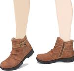 Женские водонепроницаемые ботинки до щиколотки Jambu Betsy, Whiskey - фото 7