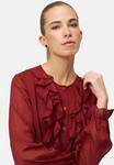 Блуза zero, темно-красный - фото 6