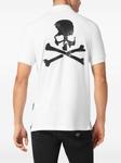 Рубашка поло Philipp Plein Skull & Bones, белый - фото 4