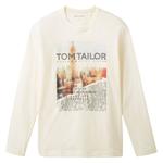 Футболка Tom Tailor 1037812 Printed, бежевый - фото 3