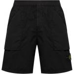 Бермуды с нашивкой логотипа STONE ISLAND, черный - фото