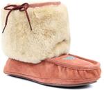 Женские ботильоны SUPERLAMB Mocc, Faded Red - фото