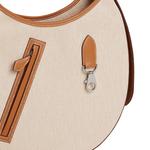 HERMES Сумка-мессенджер из телячьей кожи с логотипом - фото 4