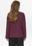 Топ Nümph Long sleeved top, Winetasting/Red - фото 3