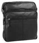 Сумка через плечо BODENSCHATZ, натуральная кожа, черный - фото 2