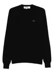 Свитер с нашивкой-логотипом Comme Des Garçons Play, черный - фото