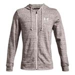 Куртка rival terry hooded jacket 'grey' Under Armour, серый - фото