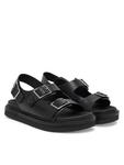Сандалии Flat Molded Sandal Buckle YW0YW01785 Calvin Klein Jeans, черный - фото 2