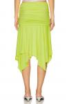 Юбка Lux Superdown, chartreuse - фото 4