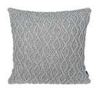 Чехол на подушку 45/45 см, серый - фото