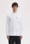 Оксфордская рубашка Fred Perry, White - фото
