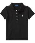 Поло Polo Ralph Lauren Kids Short Sleeve Mesh Polo Shirt, цвет Polo Black - фото