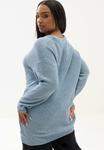 Джемпер Yours Clothing CURVE ESSENTIAL, Light Blue - фото 3