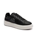 Кожаные кроссовки макси куп Karl Lagerfeld, черный - фото