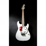 Электрогитара Squier x Hello Kitty Stratocaster - белая - фото 7