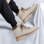 Мужские ботинки Cahhrrn X Martin Boot Men Beige V05 - фото 11