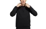 Толстовка Men's adidas Casual Sports Pullover Black, черный - фото 2