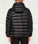 Пуховик для мальчиков Calvin Klein Jeans с капюшоном, черный - фото 4